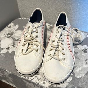 Keds baseball stitching sneakers